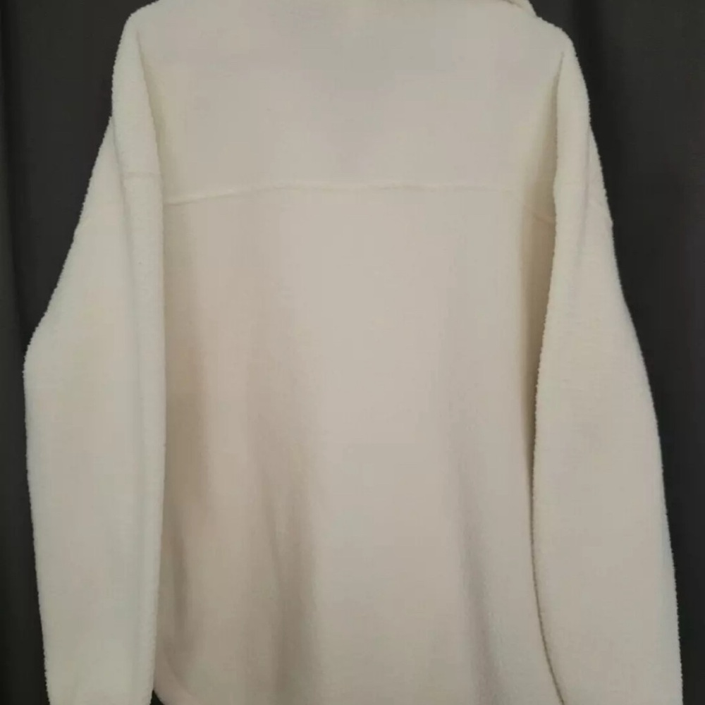 Varley Donley Fleece Jacket Egret Medium Comes Appleton Sherpa - Picture 3 of 6